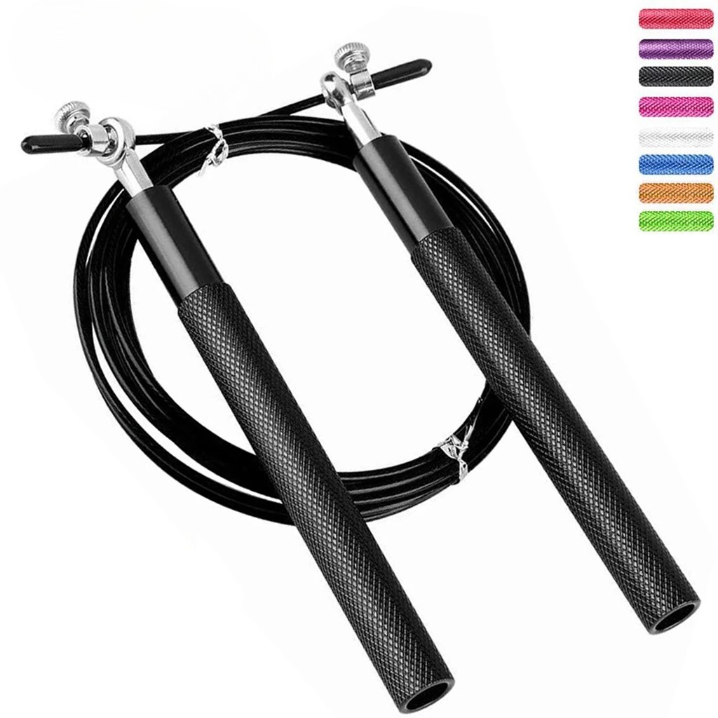 Crossfit Workout With Equipment - เชือกกระโดดความเร็วสูง สำหรับครอสฟิต ผู้ชาย ผู้หญิง เด็ก อุปกรณ์ออกกำลังกายในยิม