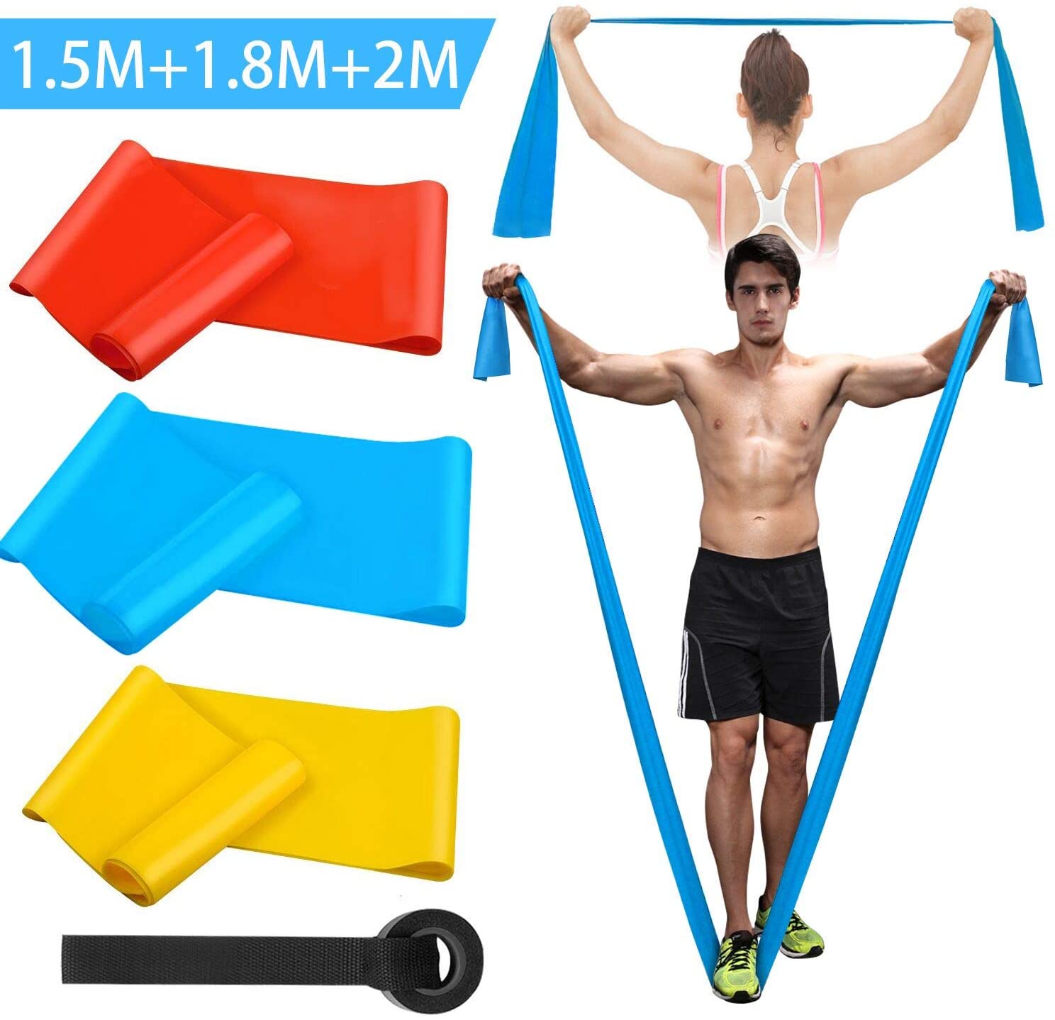 วงออกกําลังกายยืดหยุ่น 3 ชิ้นว - Crossfit Workout With Equipment บทวิจารณ์และราคา